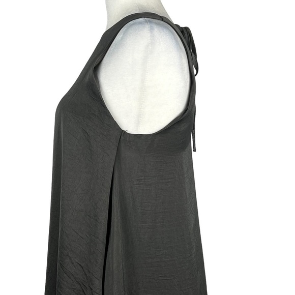 WISHLIST‎ SLEEVELESS SCOOP TIE BACK ASYMMETRICAL FLOW DRESS - Picture 8 of 16